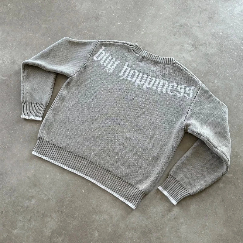 Cashmere Code Sweater