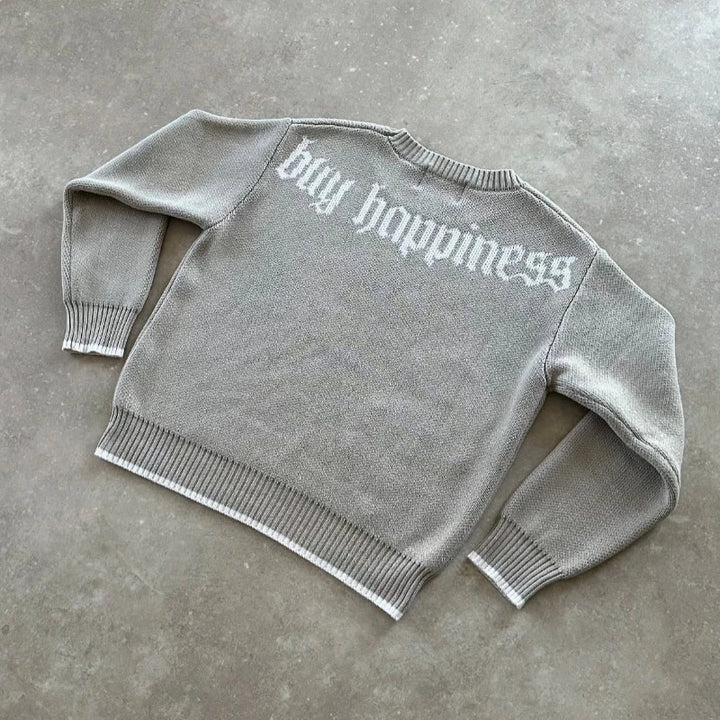 Cashmere Code Sweater