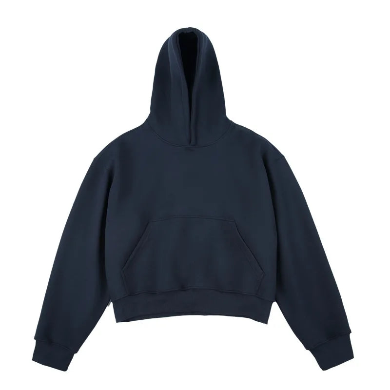 High Street Cropped Hoodie