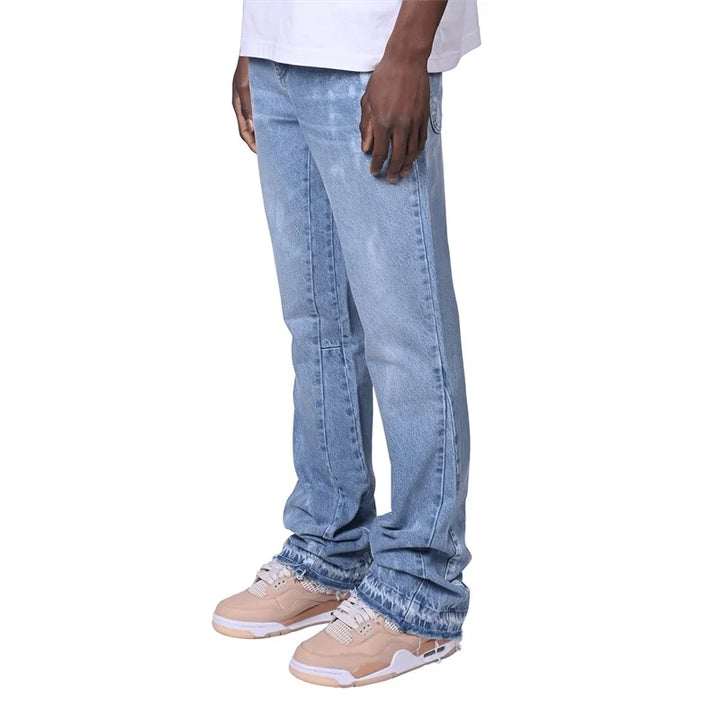 Classic Straight Denim Pants