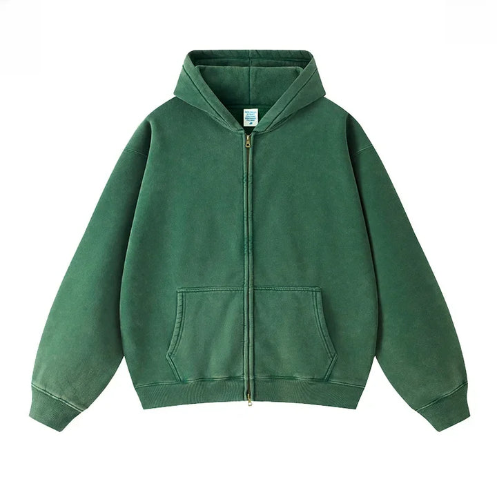 Minimalist Core Zip Hoodie