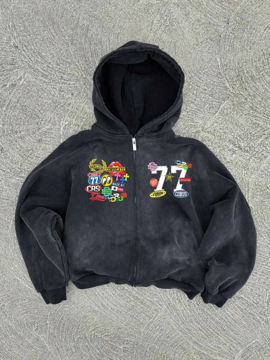 Valley Retro Varsity Hoodie