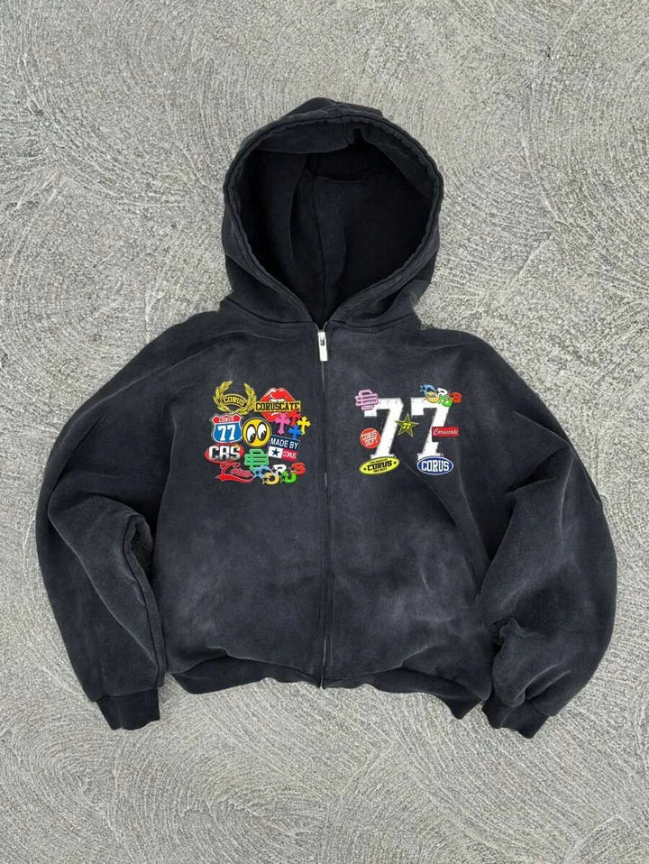 Valley Retro Varsity Hoodie