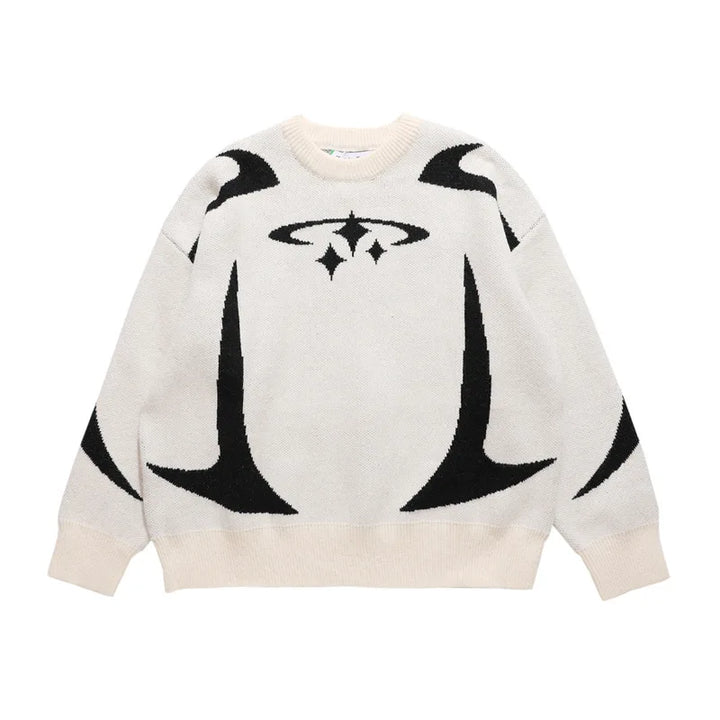 Star Graphic Sweaters