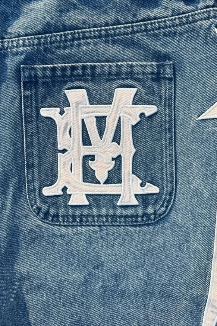 Star Denim Shorts