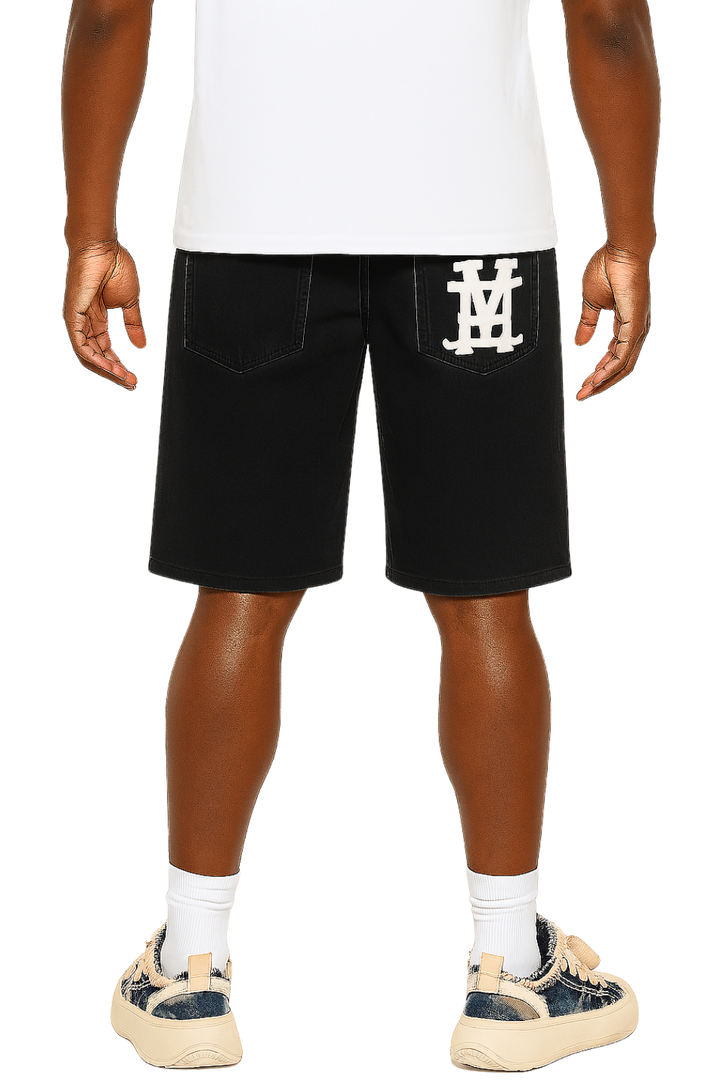 Star Denim Shorts