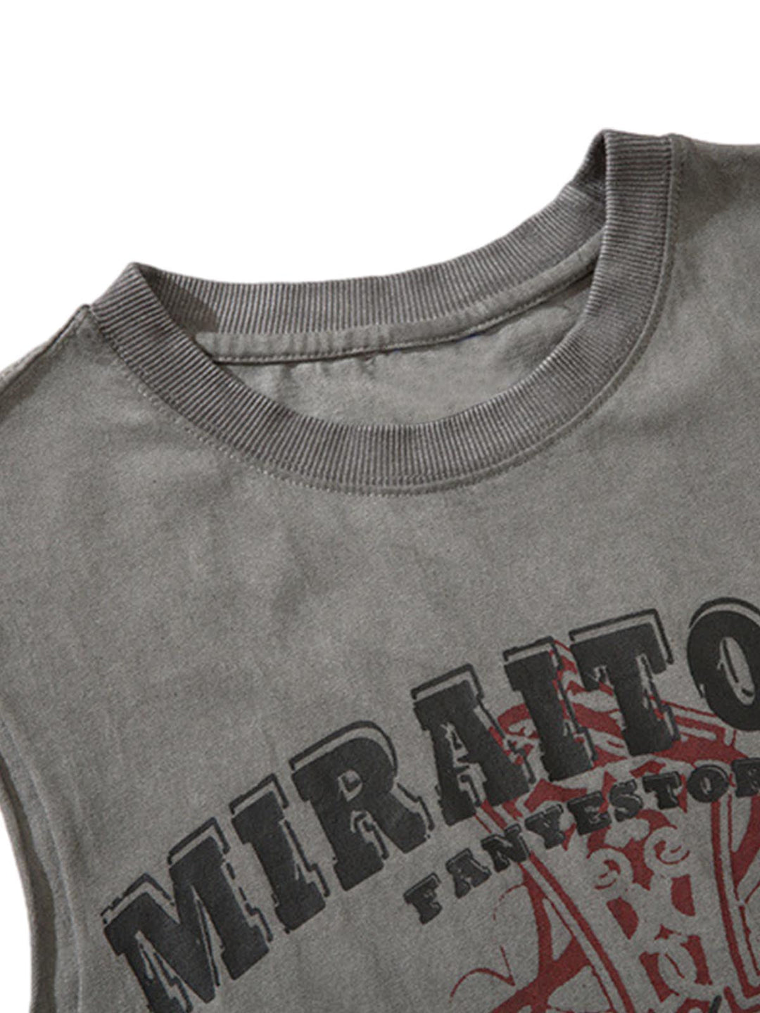 Miraitowa Distressed Graphic Tank