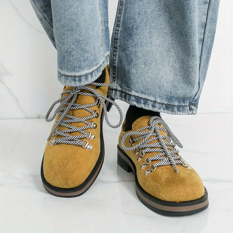 Lace-Up Derby Shoes