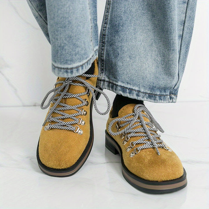 Lace-Up Derby Shoes