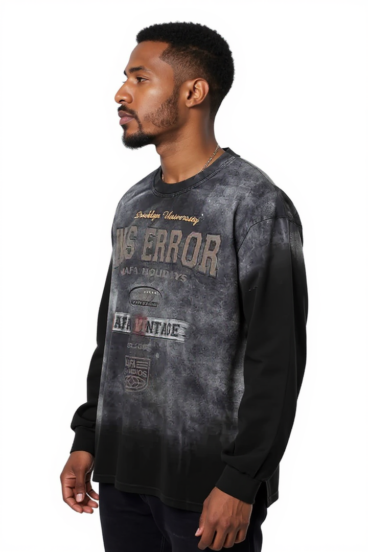 Ins Error Vintage Long Sleeve
