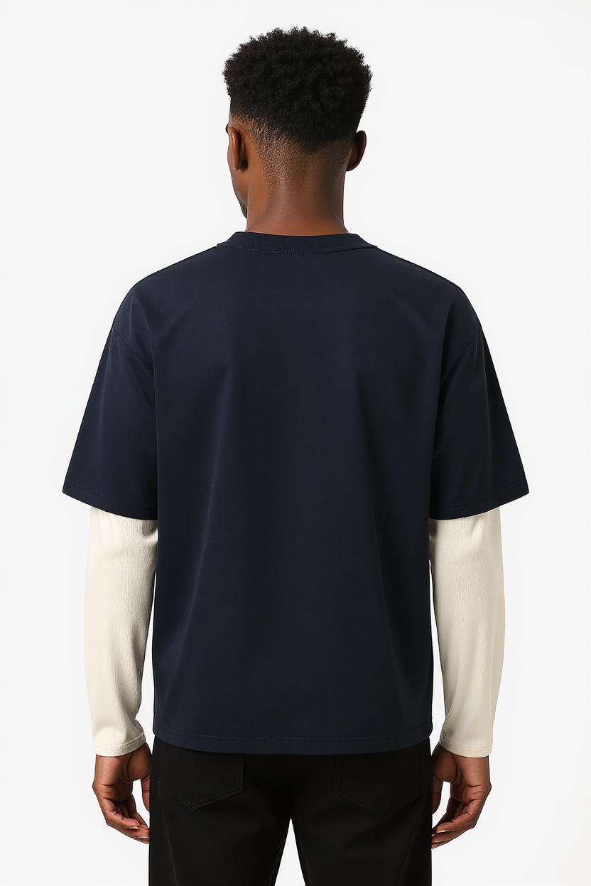 Glfsmade Flame Gradient Letter Long Sleeve