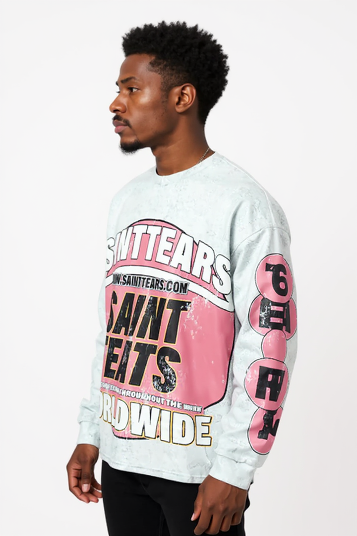 Saint Teats Worldwide Washed Sweatshirt