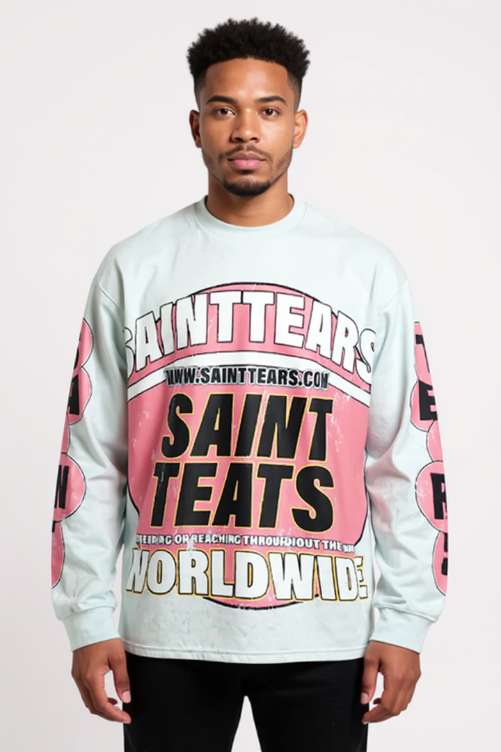 Saint Teats Worldwide Washed Sweatshirt