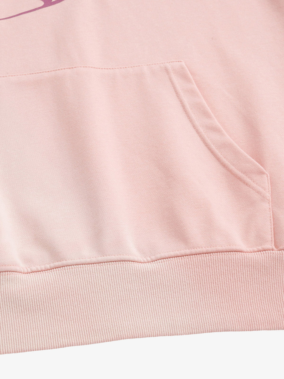 Heavy Washed Letter Print Hoodie