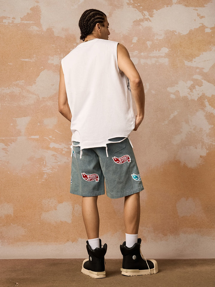 Mericlous 268 Tattered Vest
