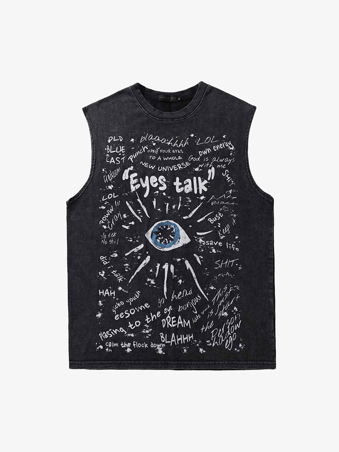 Eyes Talk Graphic Top