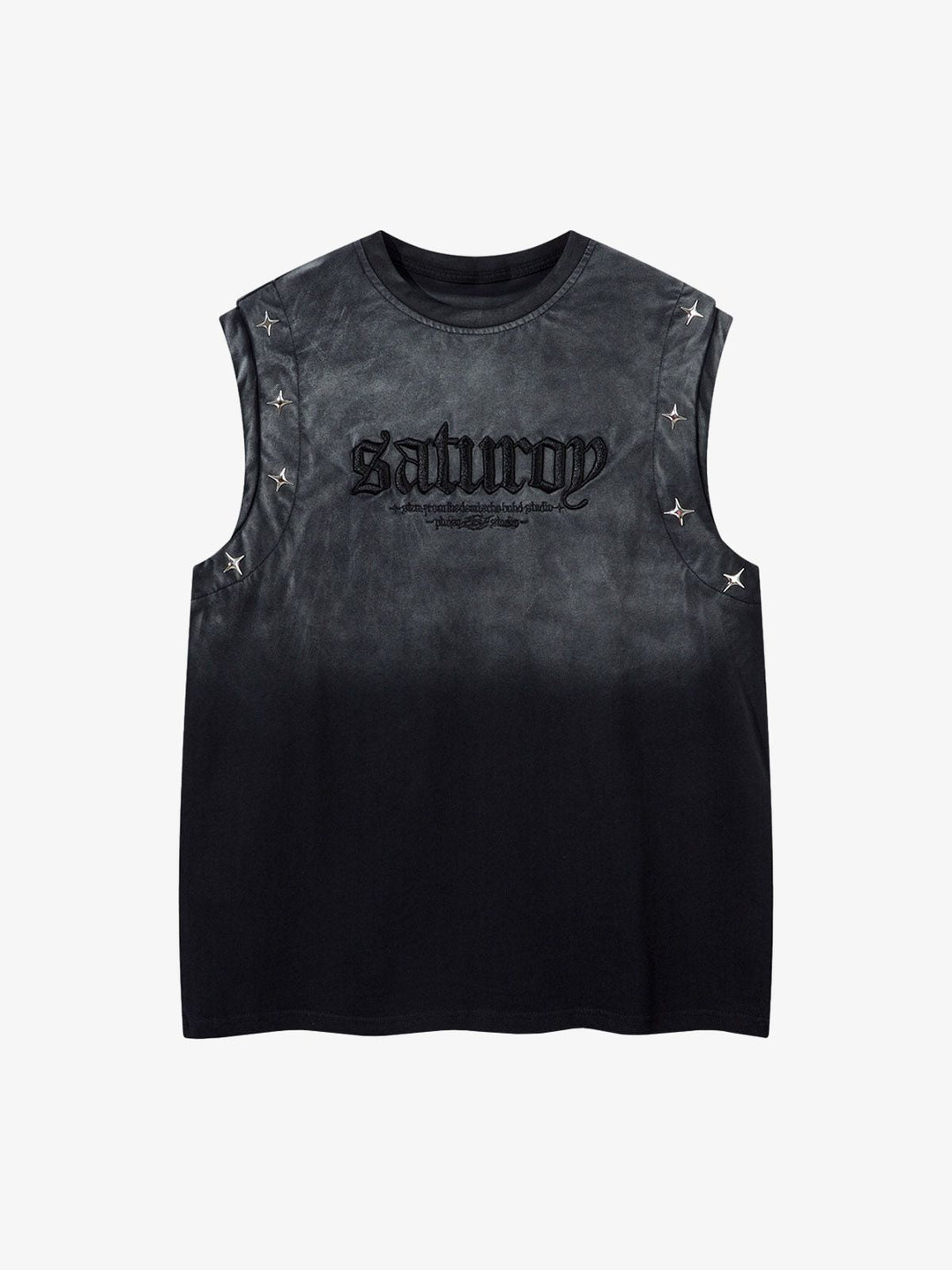 Gradient Embroidered Tank Top
