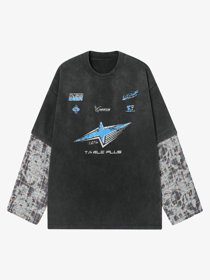 Taele Plus Layered Long Sleeve
