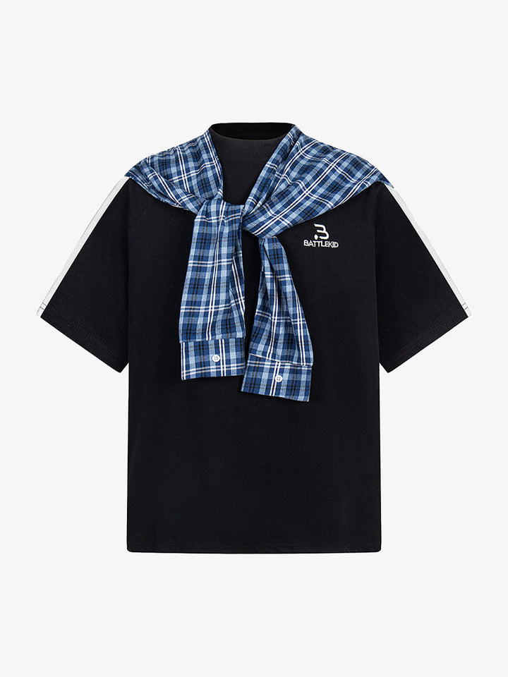 Battlekid Plaid Accent Shirt