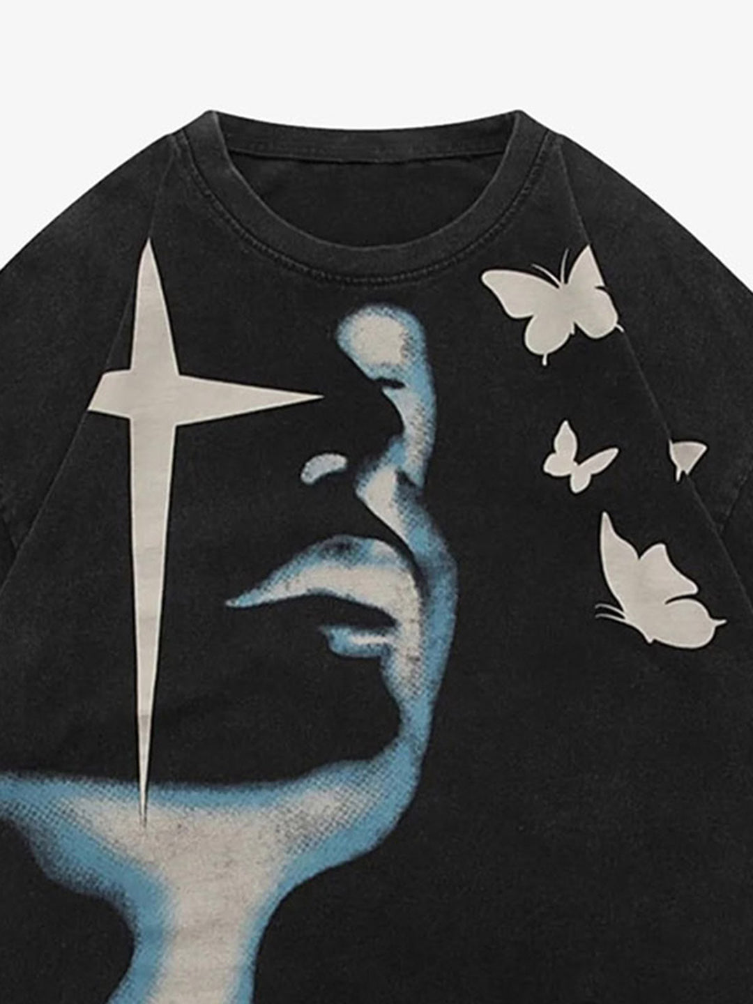 Abstract Portrait Graphic Tee