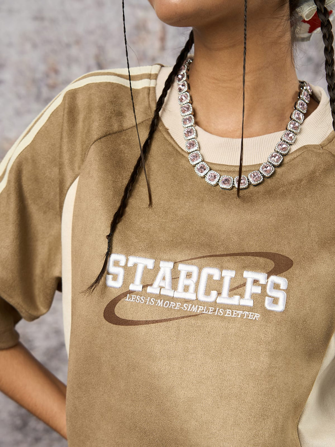 StarCLFS Contrast Letter Shirt