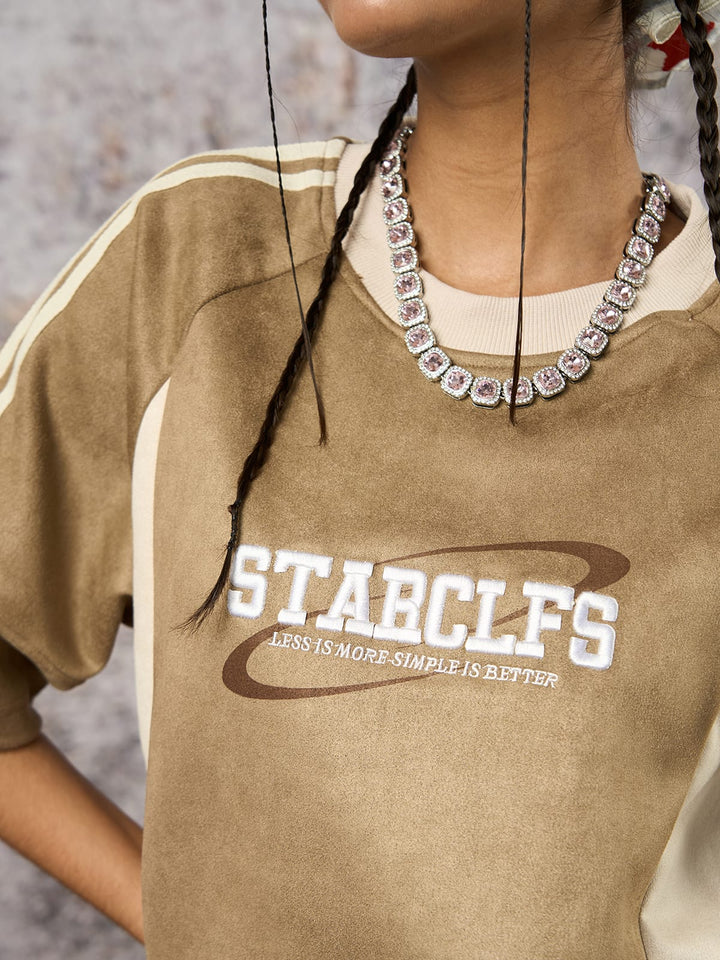 StarCLFS Contrast Letter Shirt