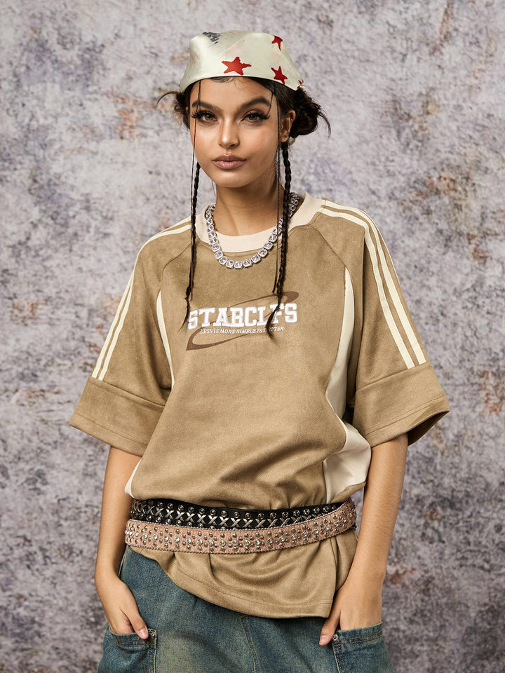 StarCLFS Contrast Letter Shirt