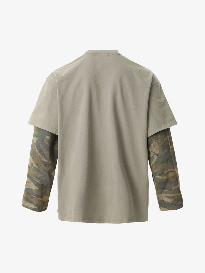 Fleetwood Mac Camo Layered Long Sleeve