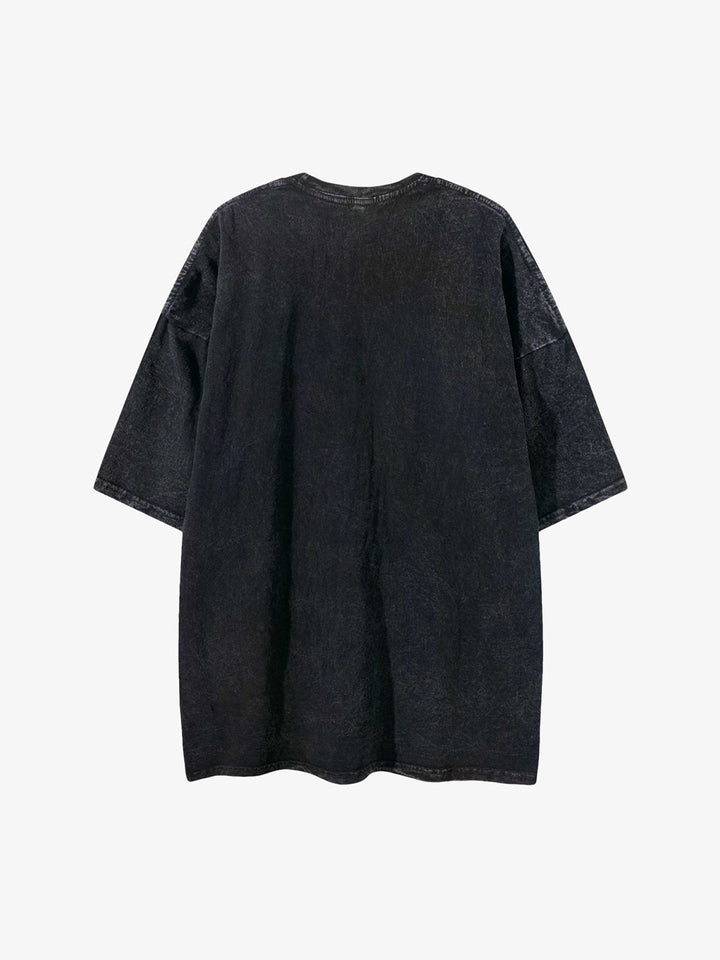 Doberman Print Washed Shirt