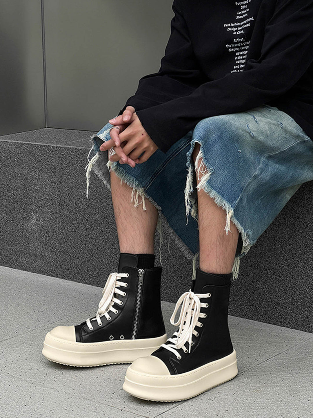 Platform High Top Sneakers