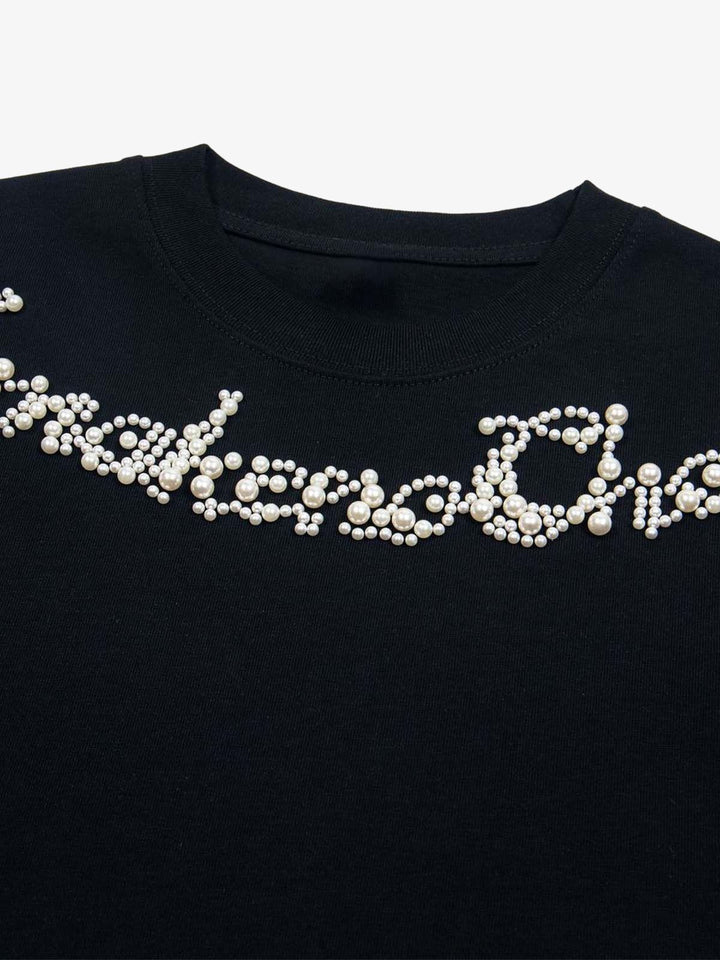 Embroidery Beaded Shirt