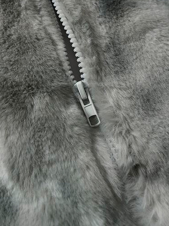 Lambswool Tie-Dye Urban Jacket