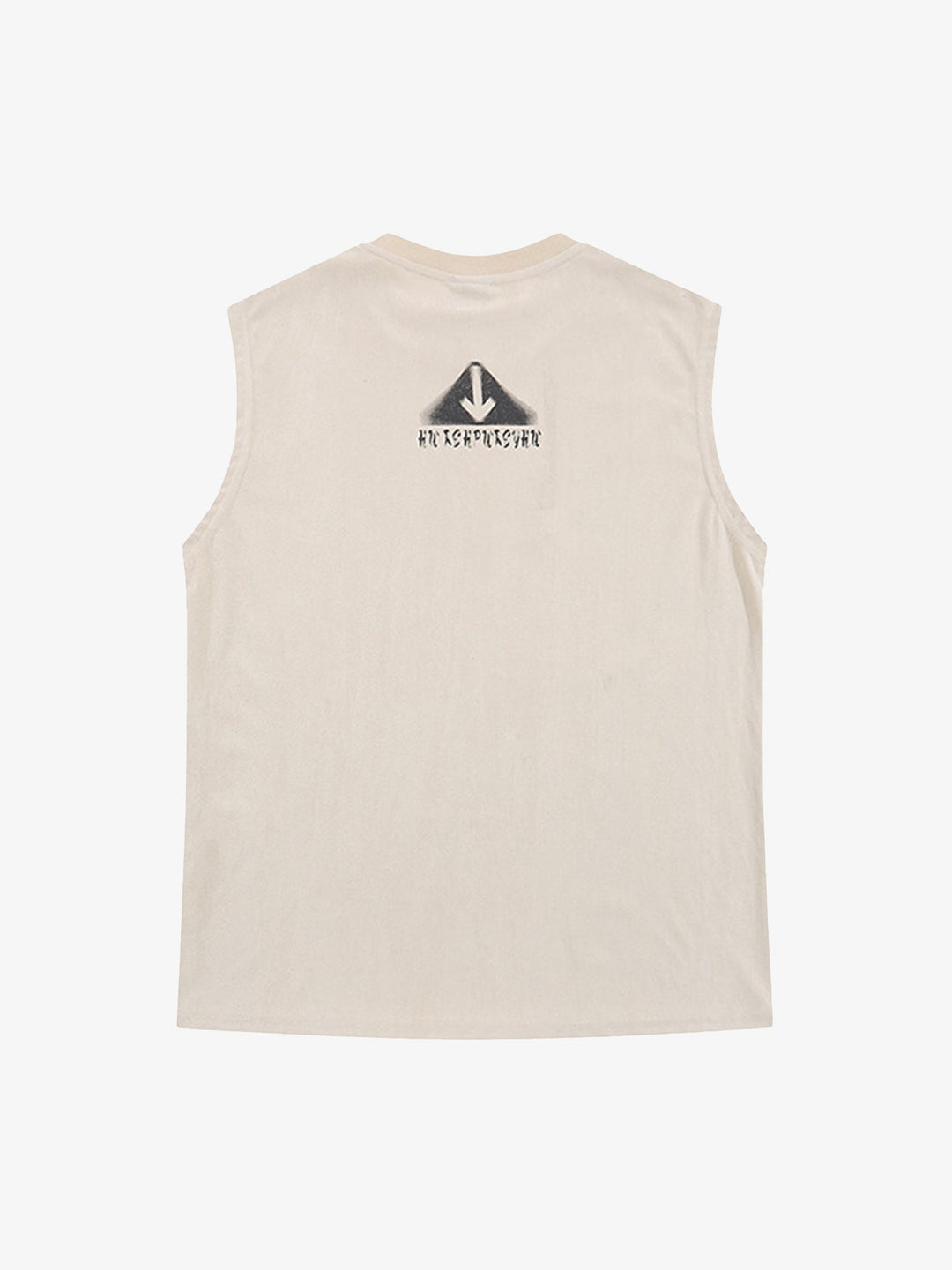 Why Risp7 Sleeveless Graphic Tee