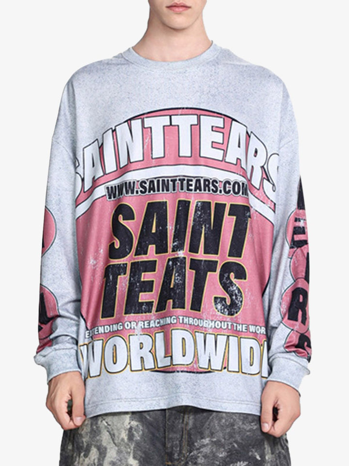 Saint Teats Worldwide Washed Sweatshirt