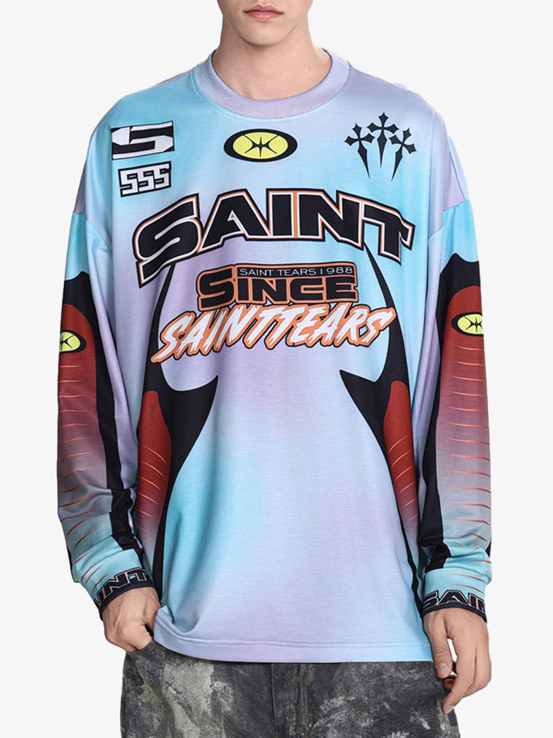 Saint Since Tie-Dye Long Sleeve