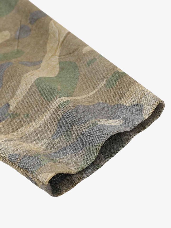 Fleetwood Mac Camo Layered Long Sleeve