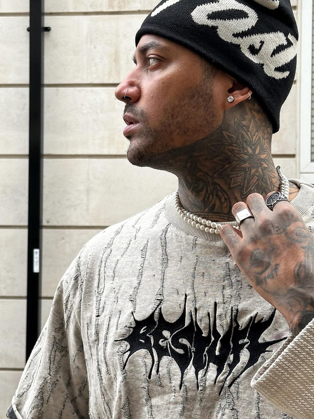 Distressed Layered Long Sleeve