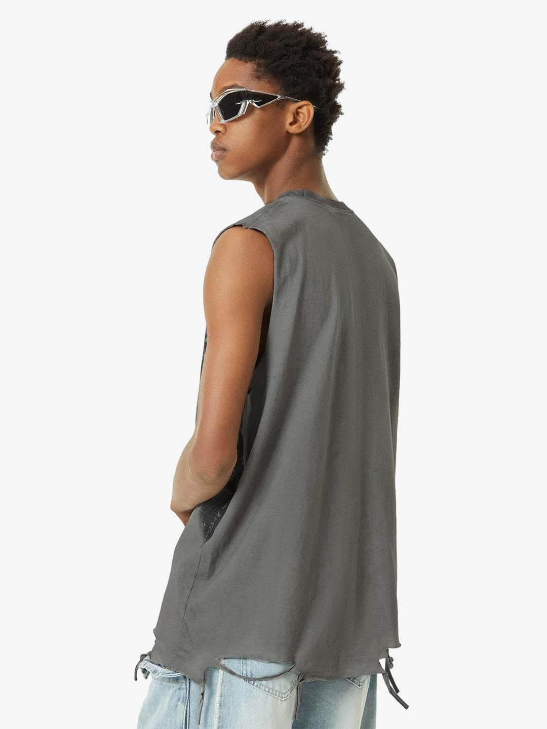 The Clash Graphic Sleeveless Top