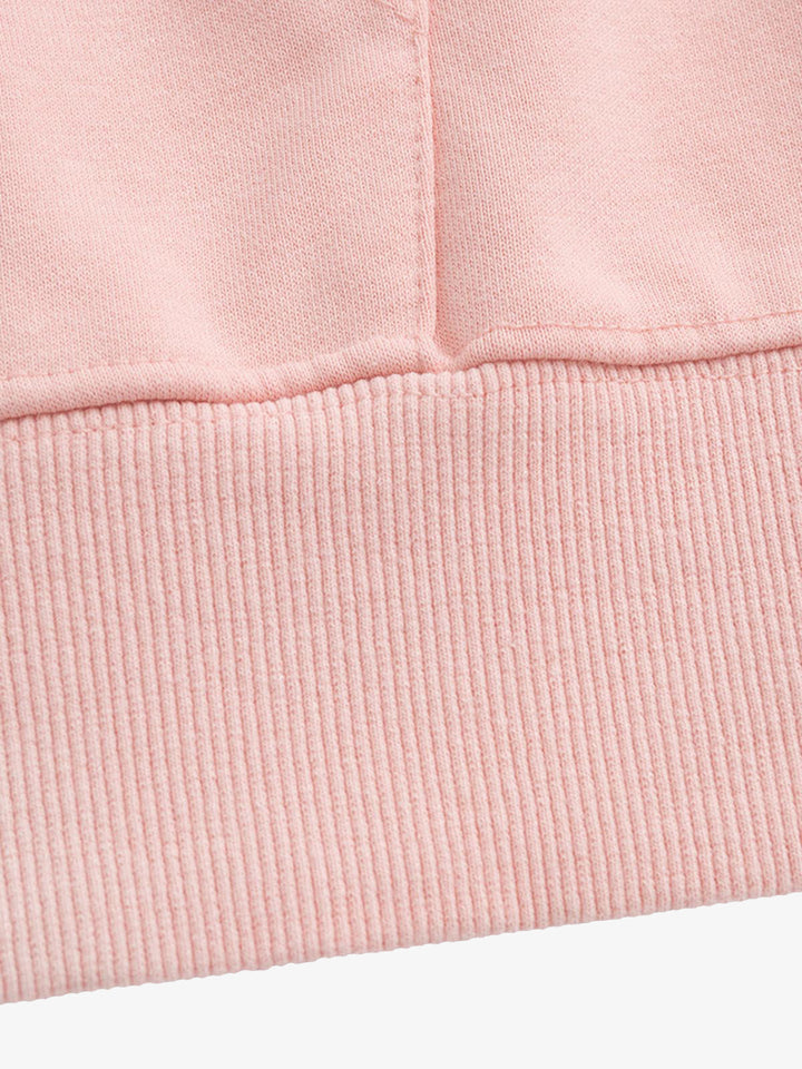 Heavy Washed Letter Print Hoodie