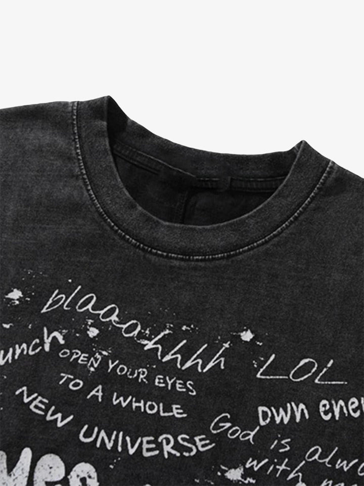 Eyes Talk Graphic Top