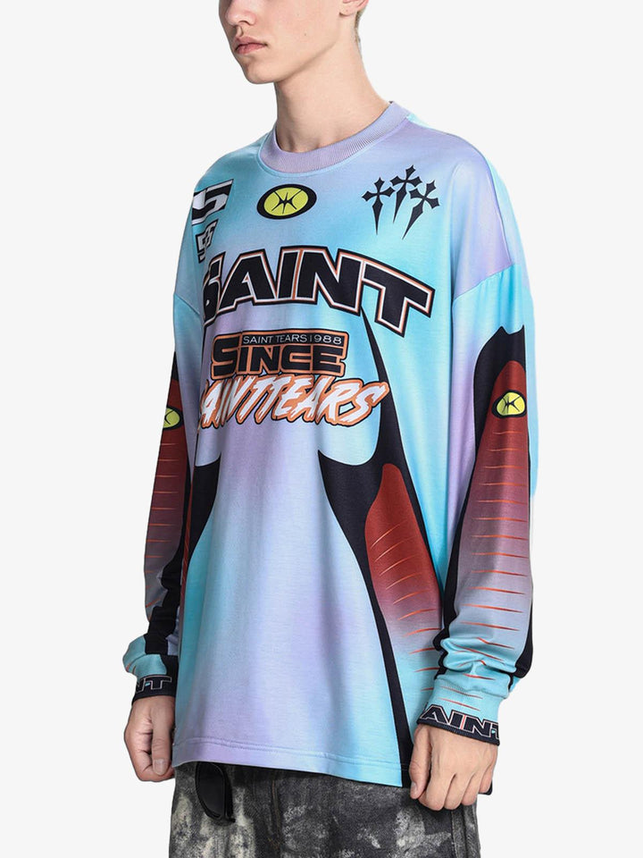 Saint Since Tie-Dye Long Sleeve