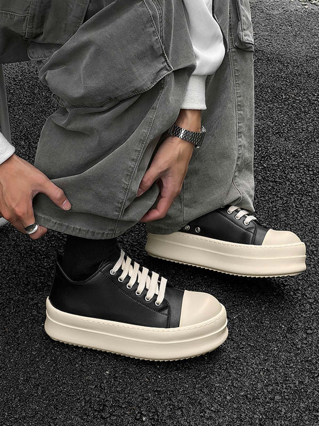 Platform Low Top Sneakers