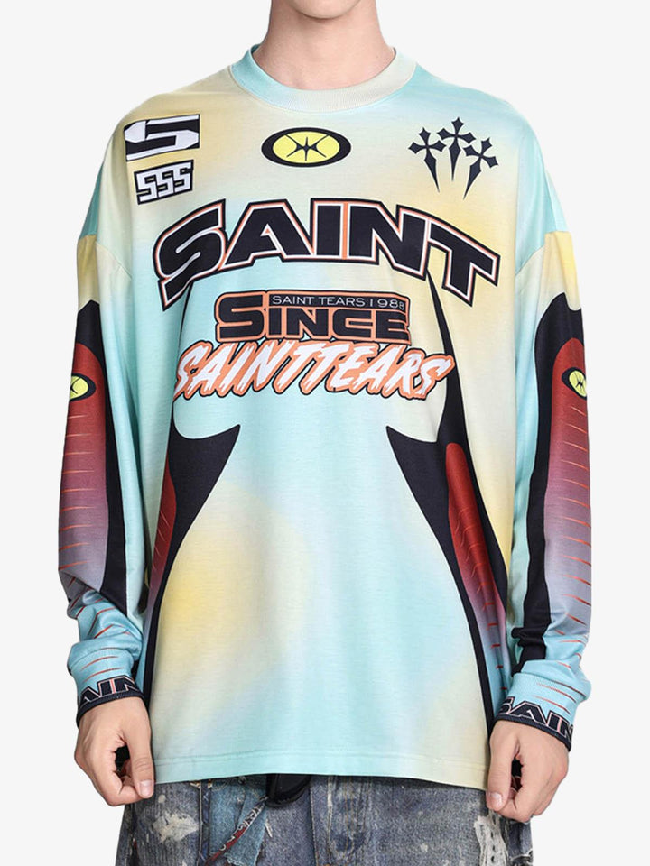Saint Since Tie-Dye Long Sleeve