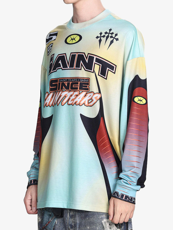 Saint Since Tie-Dye Long Sleeve