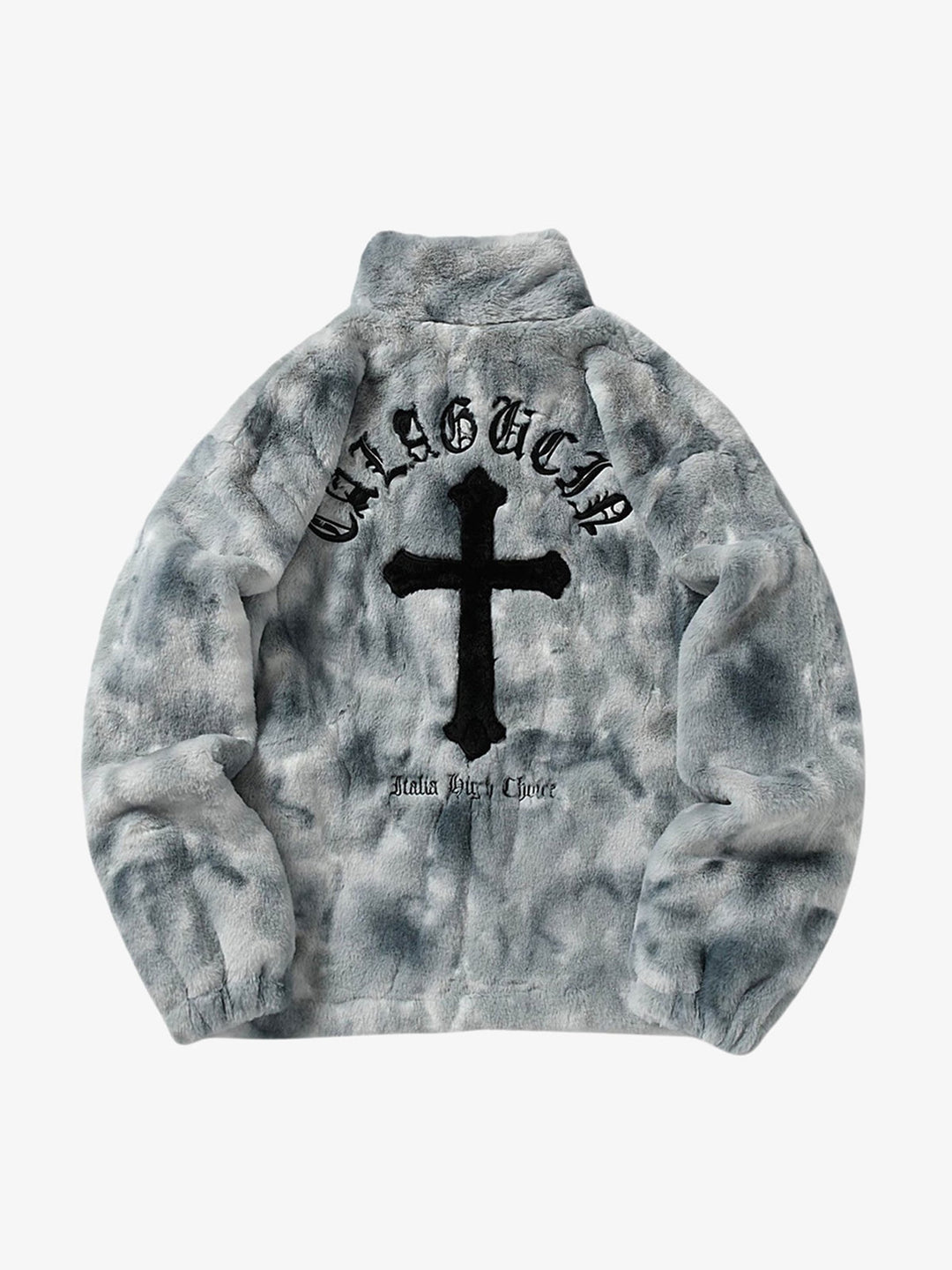 Lambswool Tie-Dye Urban Jacket