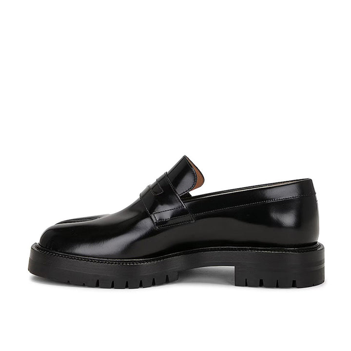 Twin Split Leather Loafer