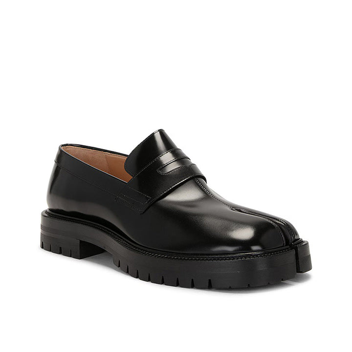 Twin Split Leather Loafer