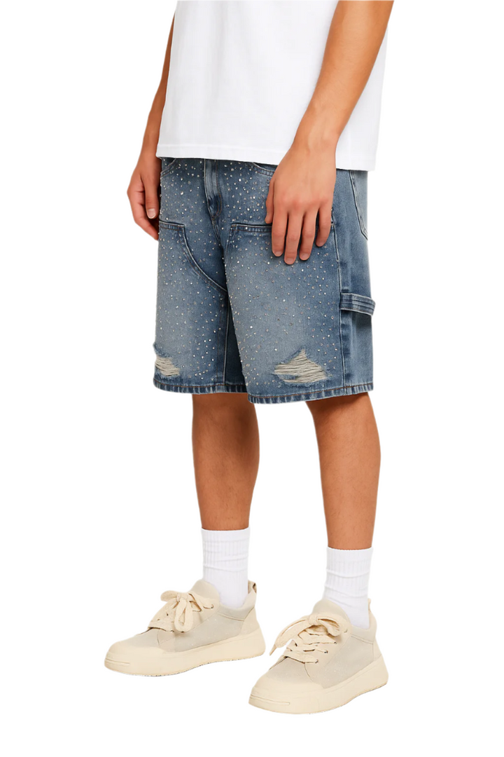 Radiant Studded Shorts