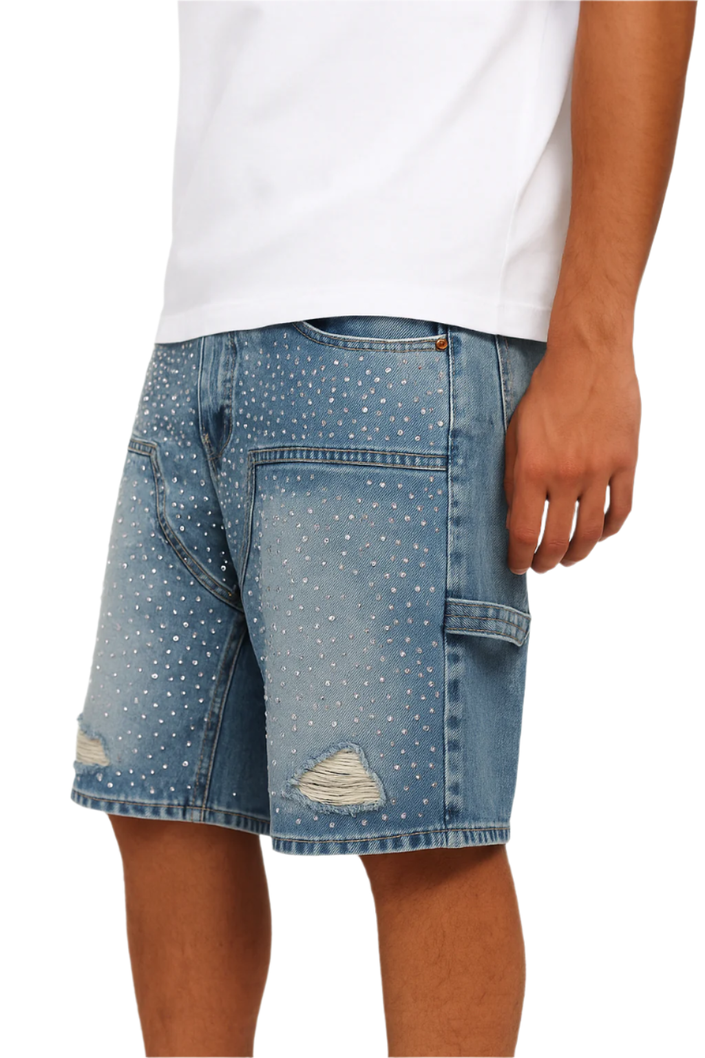 Radiant Studded Shorts