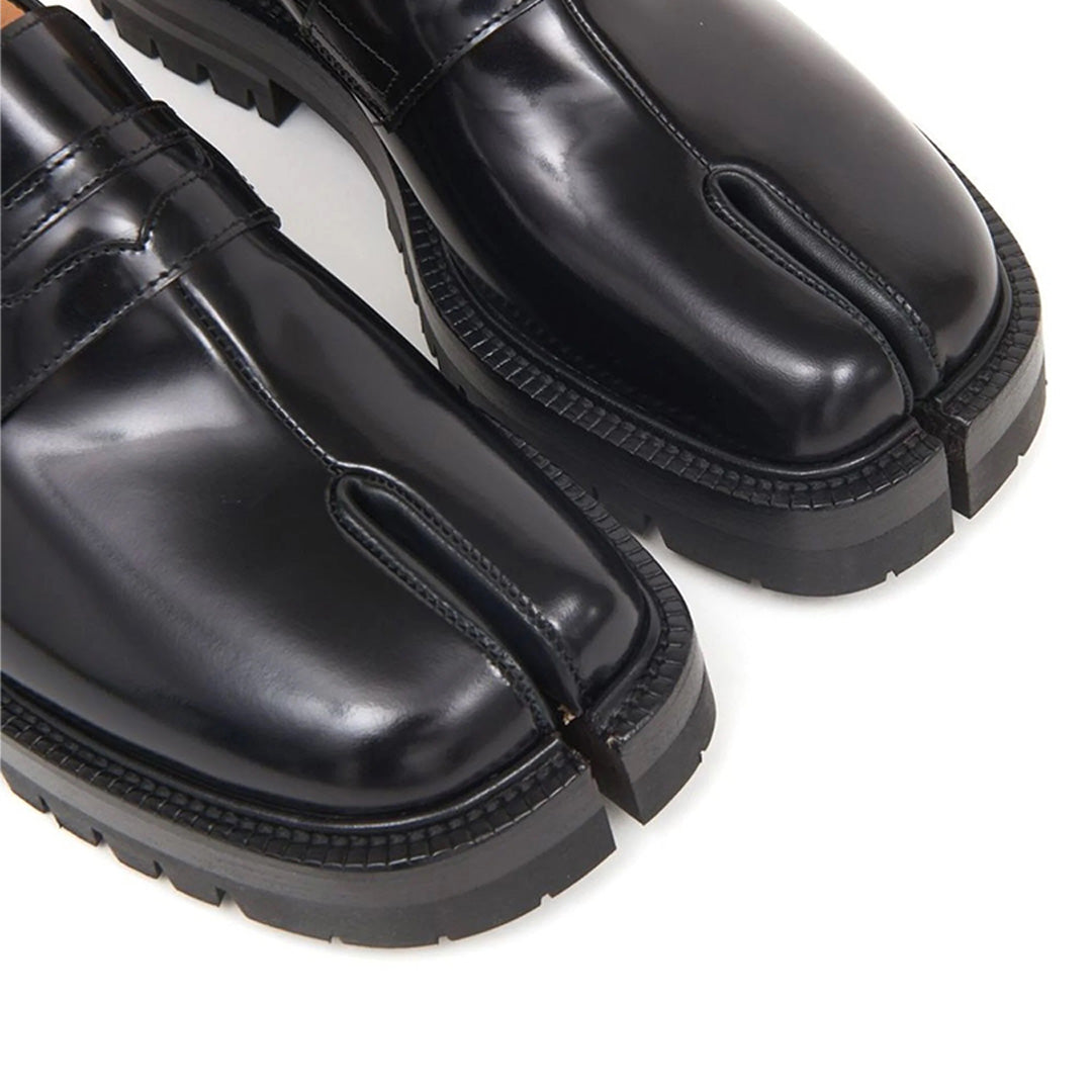 Twin Split Leather Loafer